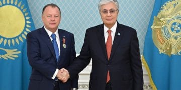 Касым-Жомарт Токаев принял президента Международной федерации дзюдо (IJF)