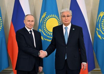 Касым-Жомарт Токаев и Владимир Путин