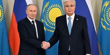 Касым-Жомарт Токаев и Владимир Путин