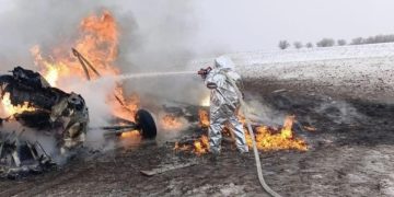 В Актюбинской области при жёсткой посадке вертолета погиб военнослужащий