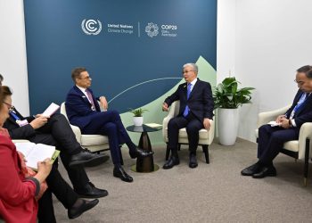 Президенты Казахстана и Финляндии обсудили развитие двусторонних отношений на климатическом саммите