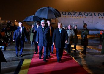 Президент Казахстана Касым-Жомарт Токаев и Премьер-министр Венгрии Виктор Орбан