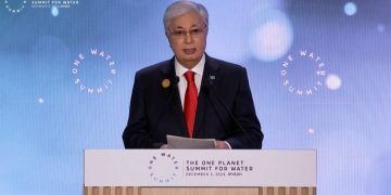 Касым-Жомарт Токаев на One Water Summit