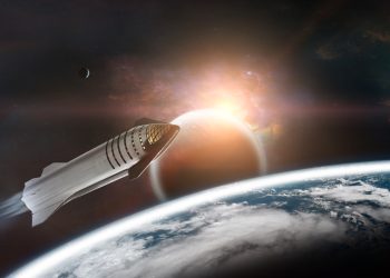 выход в космос на SpaceX