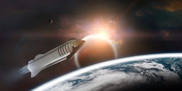 выход в космос на SpaceX