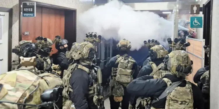 Протесты в Южной Корее