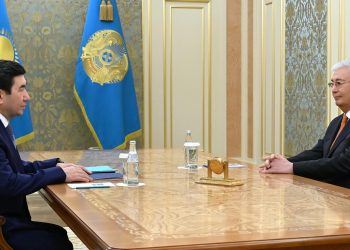 Ерлан Кошанов и Касым-Жомарт Токаев