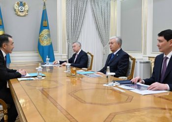 Бакытжан Сагинтаев и Касым-Жомарт Токаев