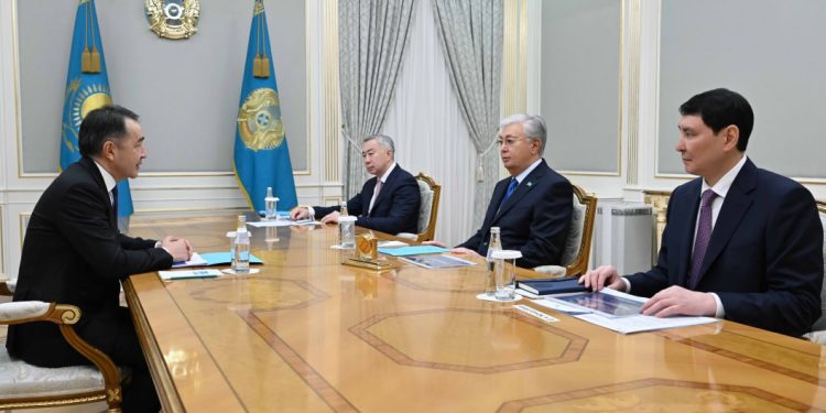 Бакытжан Сагинтаев и Касым-Жомарт Токаев