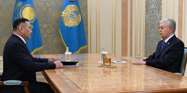 Ермек Сагимбаев и Касым-Жомарт Токаев