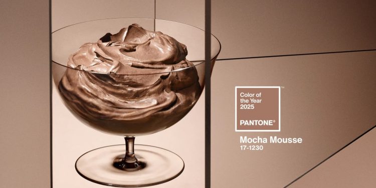 Цветом 2025 года стал Mocha Mousse