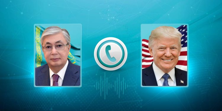 телефонный разговор Касым-Жомарта Токаева с Дональдом Трампом