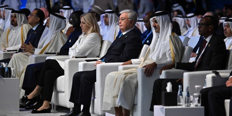 Касым-Жомарт Токаев на Doha Forum