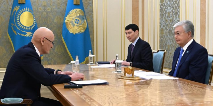 Касым-Жомарт Токаев и Болат Жамишев