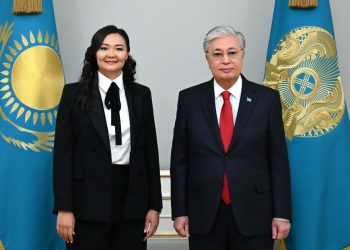 Касым-Жомарт Токаев и Алия Юсупова