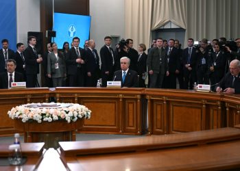 Токаев на встрече лидеров СНГ