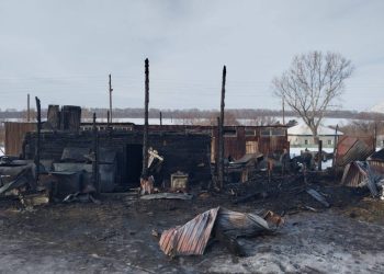 поджег сарай соседей