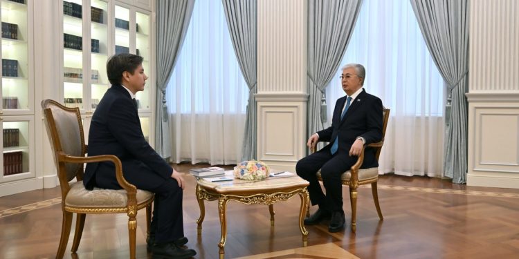 Касым-Жомарт Токаев дал большое интервью