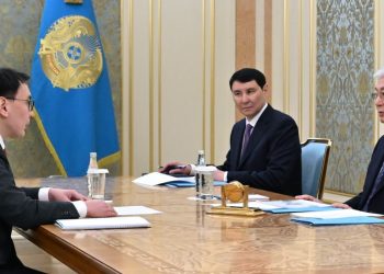 Марат Омаров и Касым-Жомарт Токаев