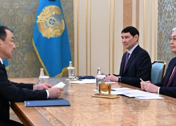 Нурлан Сауранбаев и Касым-Жомарт Токаев
