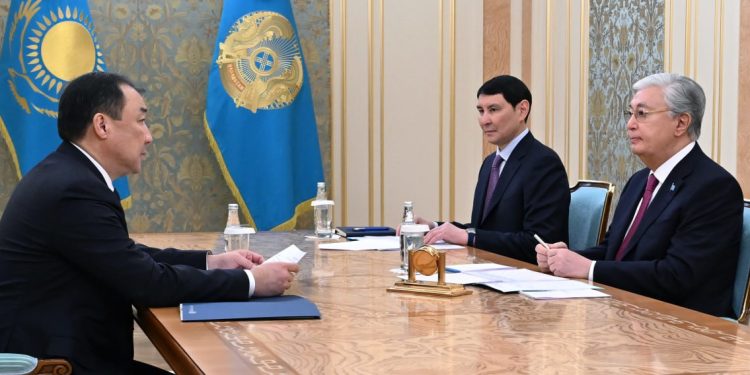 Нурлан Сауранбаев и Касым-Жомарт Токаев