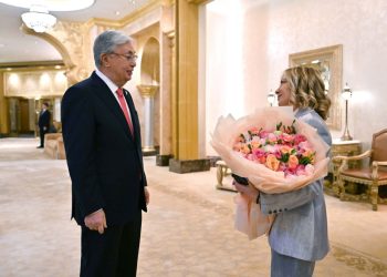 Касым-Жомарт Токаев и Джорджа Мелони