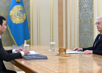 Асхат Жумагали и Касым-Жомарт Токаев