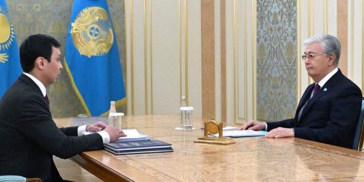 Асхат Жумагали и Касым-Жомарт Токаев