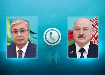 Касым-Жомарт Токаев и Александр Лукашенко