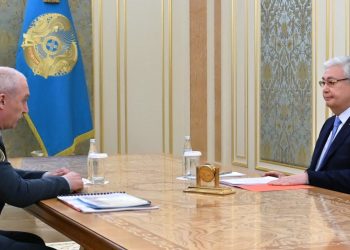 Касым-Жомарт Токаев и Руслан Жаксылыков