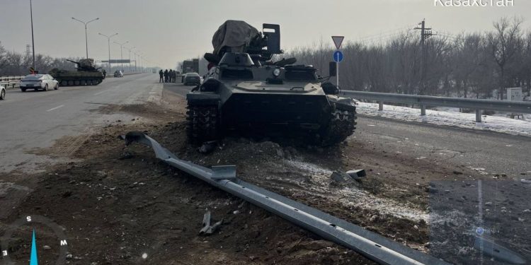 ДТП с военной техникой