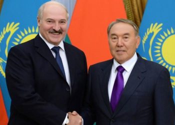 Назарбаев и Лукашенко