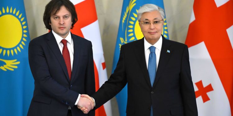 Касым-Жомарт Токаев и Ираклий Кобахидзе