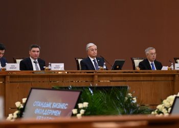 Токаев на встрече с предпринимателями