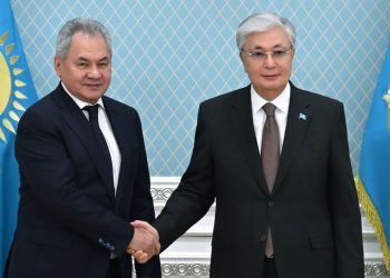 Касым-Жомарт Токаев и Сергей Шойгу