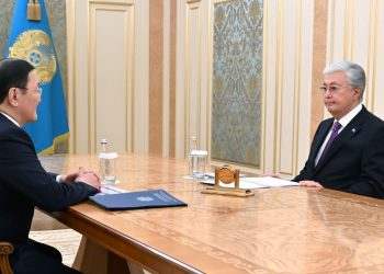 Берик Асылов и Касым-Жомарт Токаев