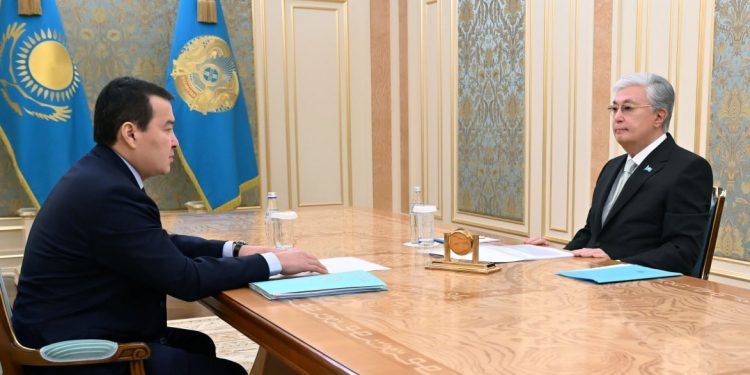 Алихан Смаилов и Касым-Жомарт Токаев