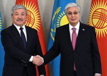 Касым-Жомарт Токаев и Адылбек Касымалиев