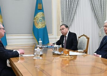 Алексей Волков и Касым-Жомарт Токаев