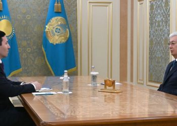Касым-Жомарт Токаев и Нурлан Жакупов