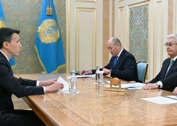 Касым-Жомарт Токаев и Меиржан Юсупов