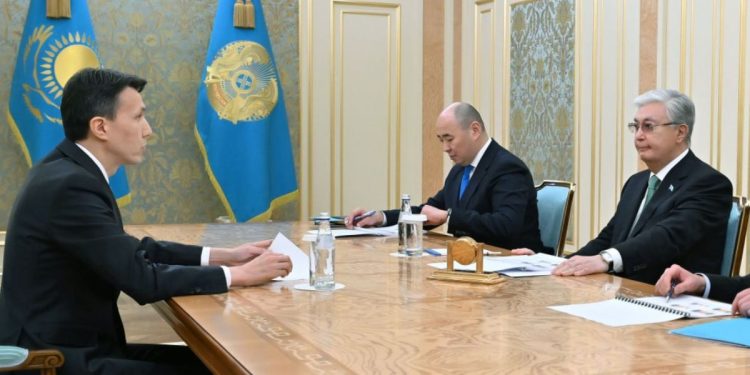 Касым-Жомарт Токаев и Меиржан Юсупов