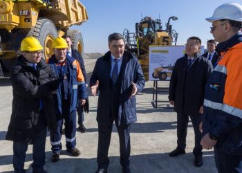 Олжас Бектенов в Павлодарской области