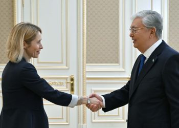 Касым-Жомарт Токаев и Кая Каллас
