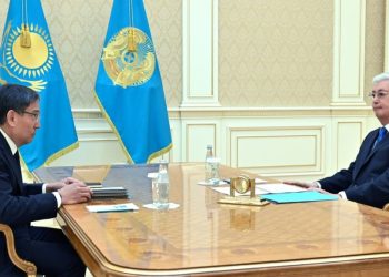 Касым-Жомарт Токаев и Ерболат Досаев