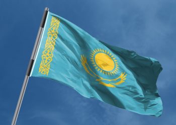 Флаг Казахстана