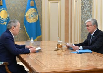 Касым-Жомарт Токаев и Жанат Элиманов