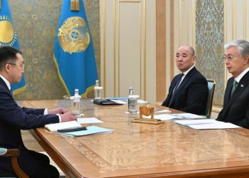 Касым-Жомарт Токаев и Марат Карабаев