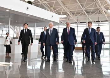 Токаев прибыл в Шымкент