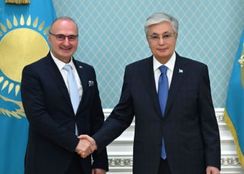 Касым-Жомарт Токаев и Гордон Грлич-Радман